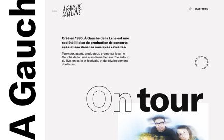 A Gauche de la Lune